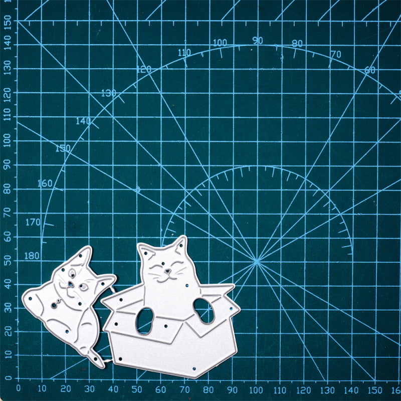 Kokorosa Metal Cutting Dies With Cat in the Carton