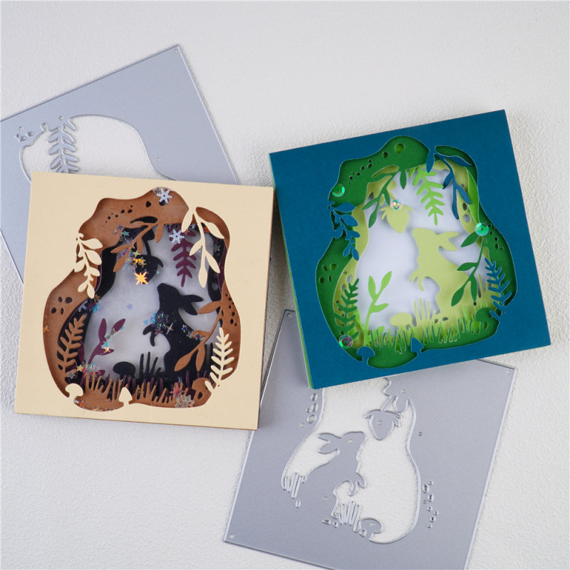 Kokorosa Metal Cutting Dies With Four Layered Easter Borders