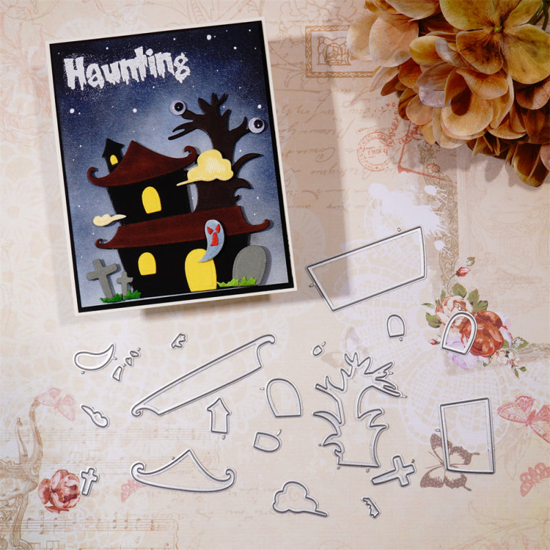 Kokorosa Metal Cutting Dies With Haunted House