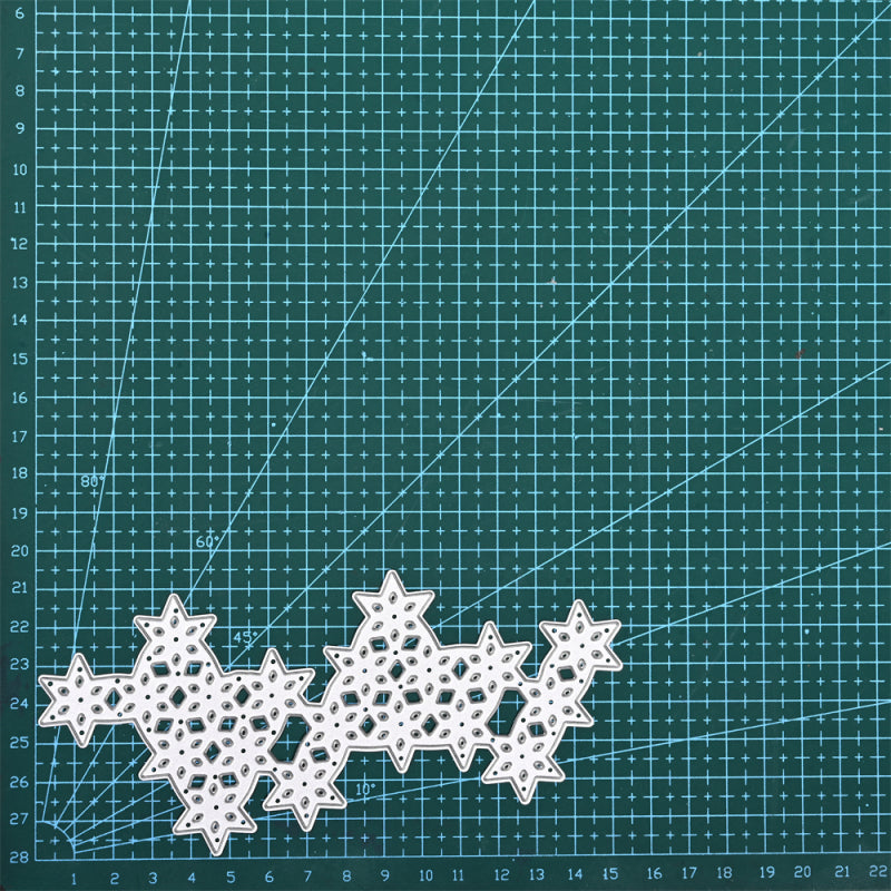 Kokorosa Metal Cutting Dies With Hexagon Combination Border