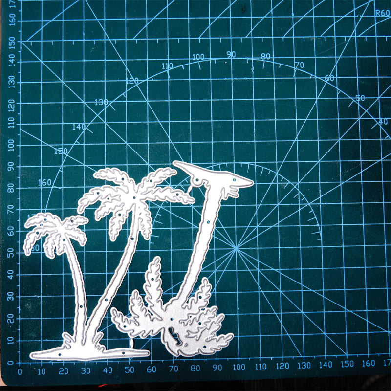 Kokorosa Metal Cutting Dies With Palm Trees