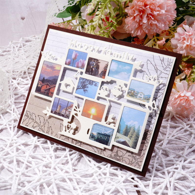 Kokorosa Metal Cutting Dies With Photo Frame Tree