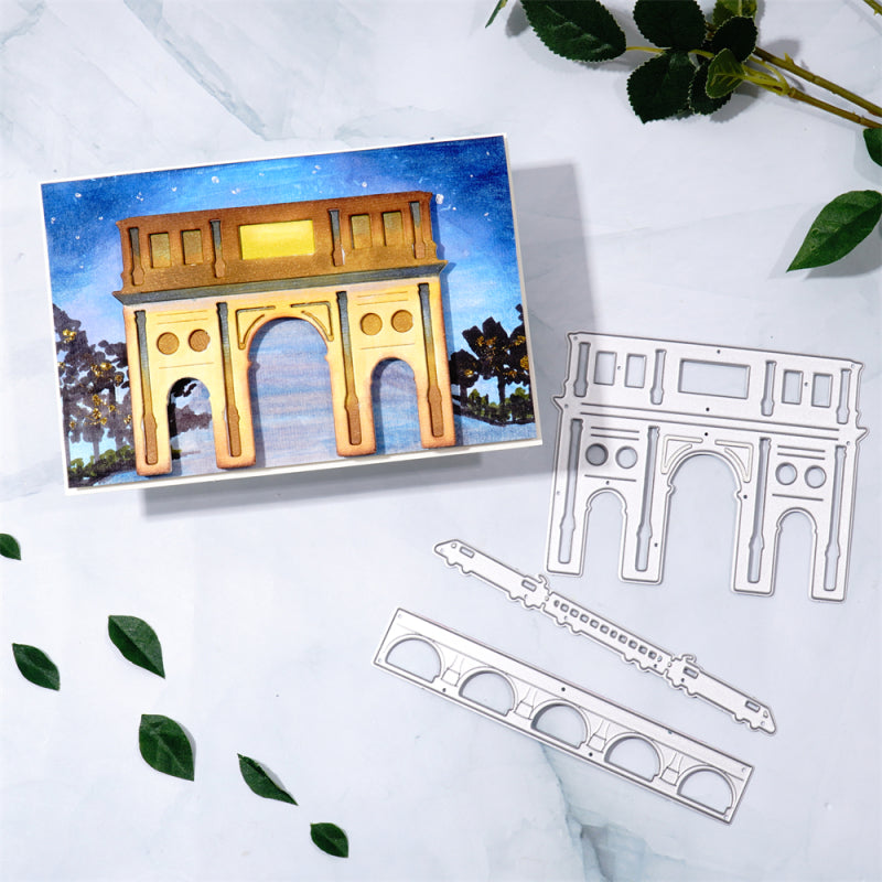 Kokorosa Metal Cutting Dies With Triumphal Arch