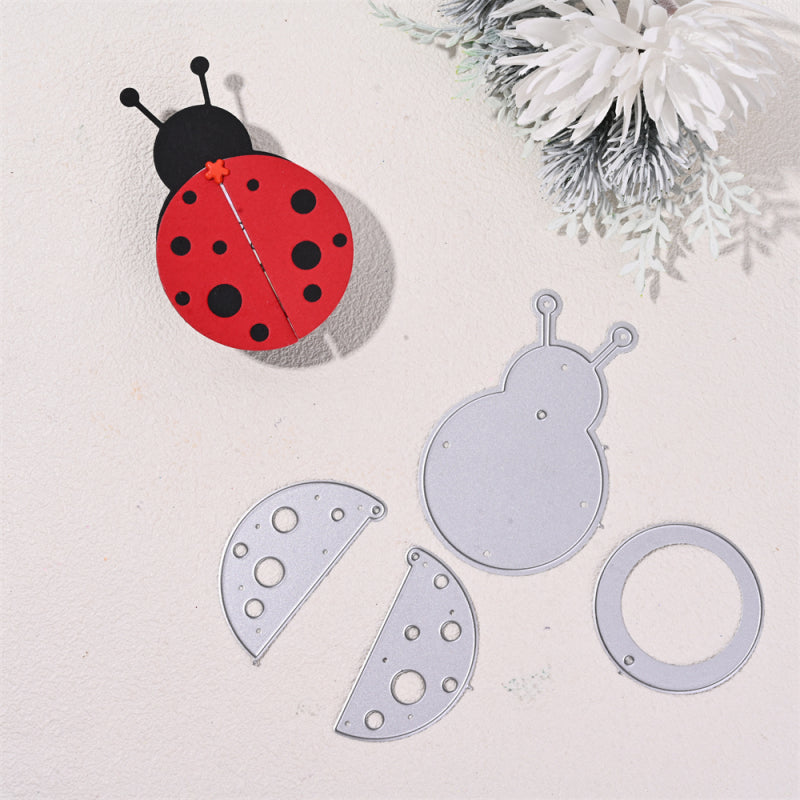 Kokorosa Metal Cutting Dies With Lovely Ladybug