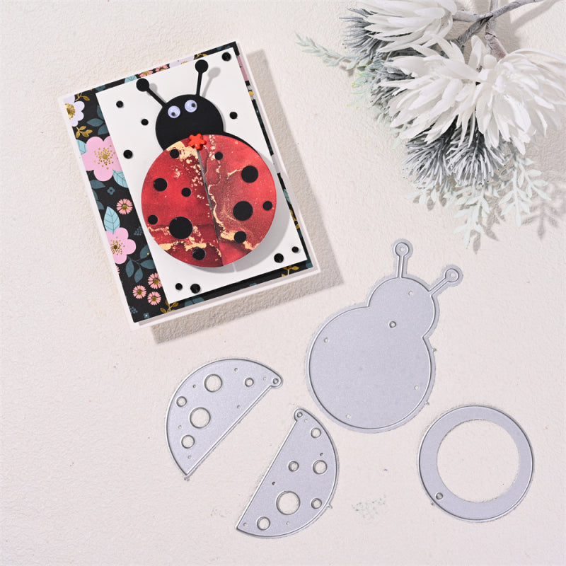 Kokorosa Metal Cutting Dies With Lovely Ladybug