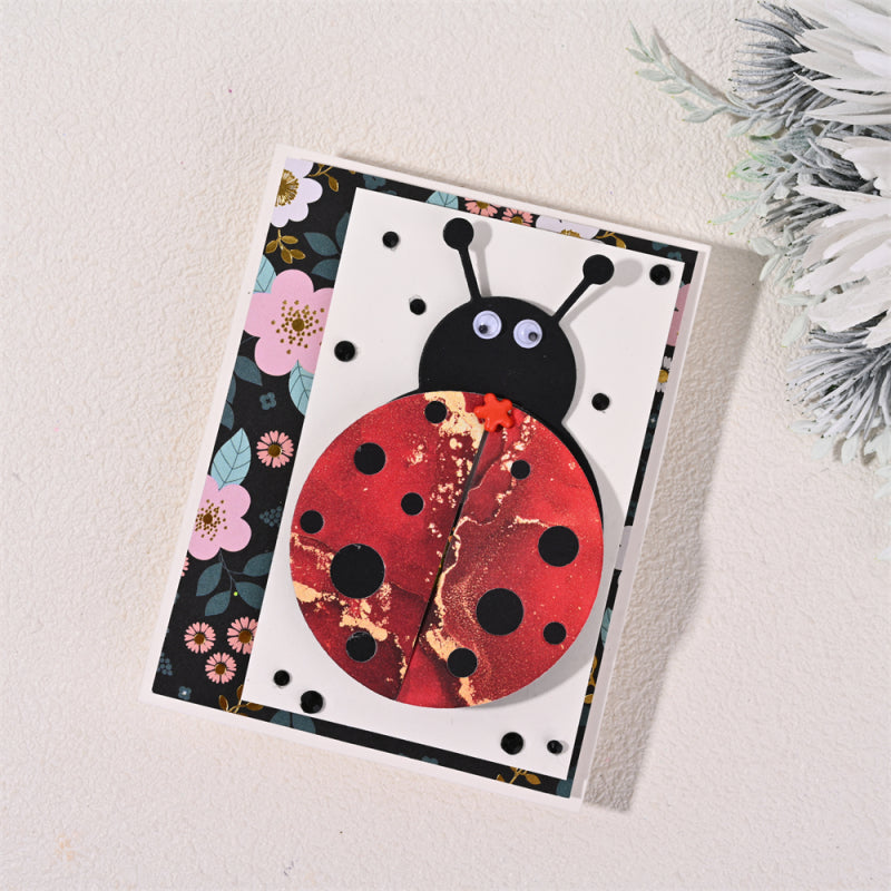 Kokorosa Metal Cutting Dies With Lovely Ladybug