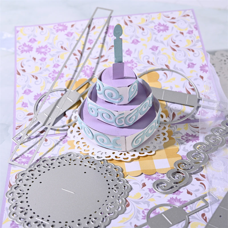 Kokorosa Metal Cutting Dies with Folding Cake