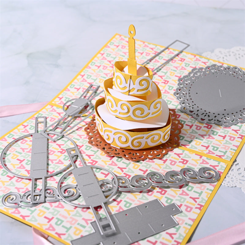 Kokorosa Metal Cutting Dies with Folding Cake