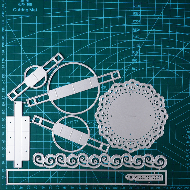 Kokorosa Metal Cutting Dies with Folding Cake