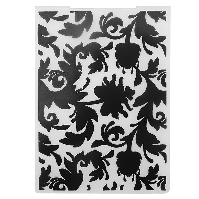 Kokorosa Plastic Flowers Embossing Folder