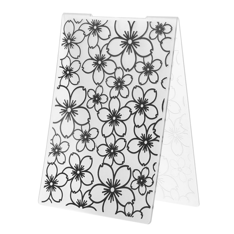 Kokorosa Plastic Little Flowers Embossing Folder