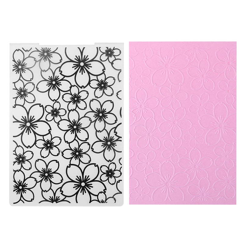 Kokorosa Plastic Little Flowers Embossing Folder