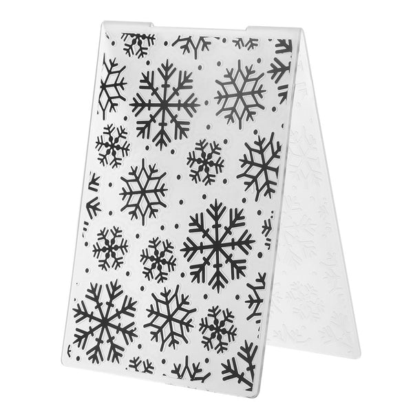 Kokorosa Plastic Snowflakes Embossing Folder