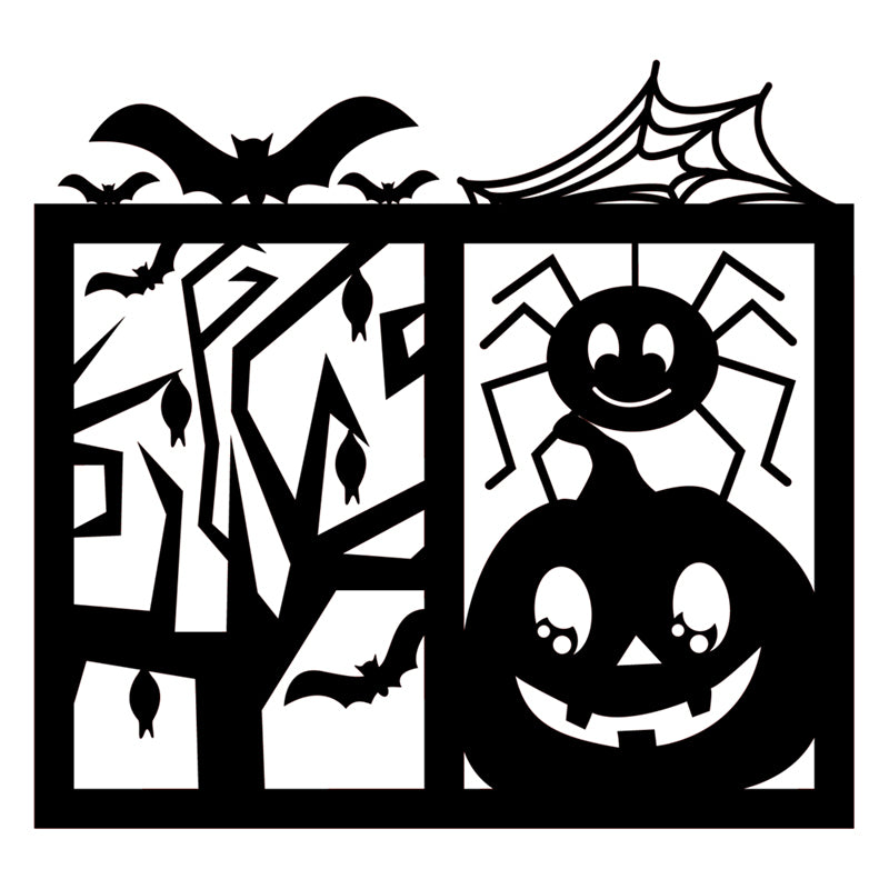 Kokorosa Spider & Pumpkin Lantern Metal Cutting Dies