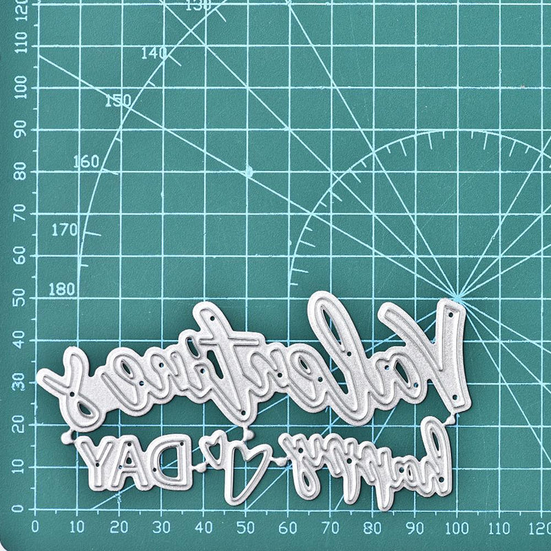 Kokorosa Happy Valentine's Day Metal Cutting Dies