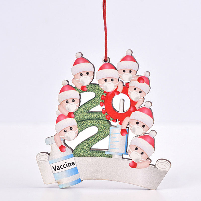 Kokorosa Wooden Decoration Christmas Rudolph Elf Door Pendant