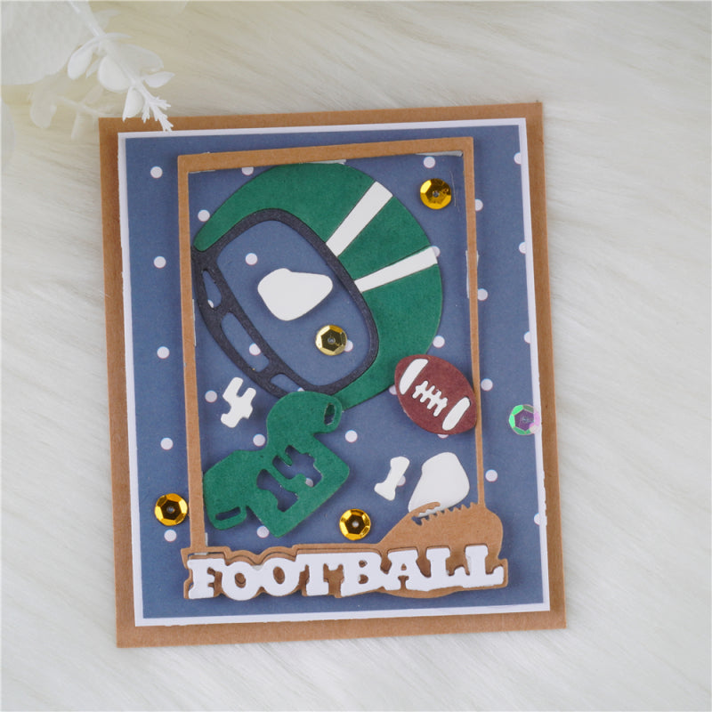 Kokorosa Football Frame Metal Cutting Dies