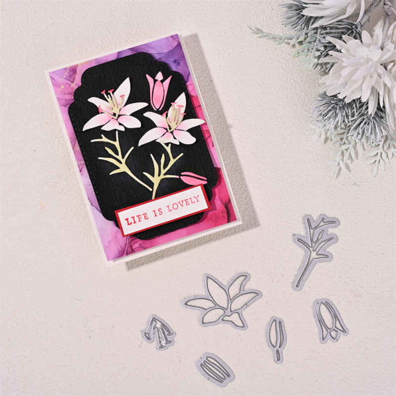 Kokorosa Metal Cutting Dies With Mini Flowers