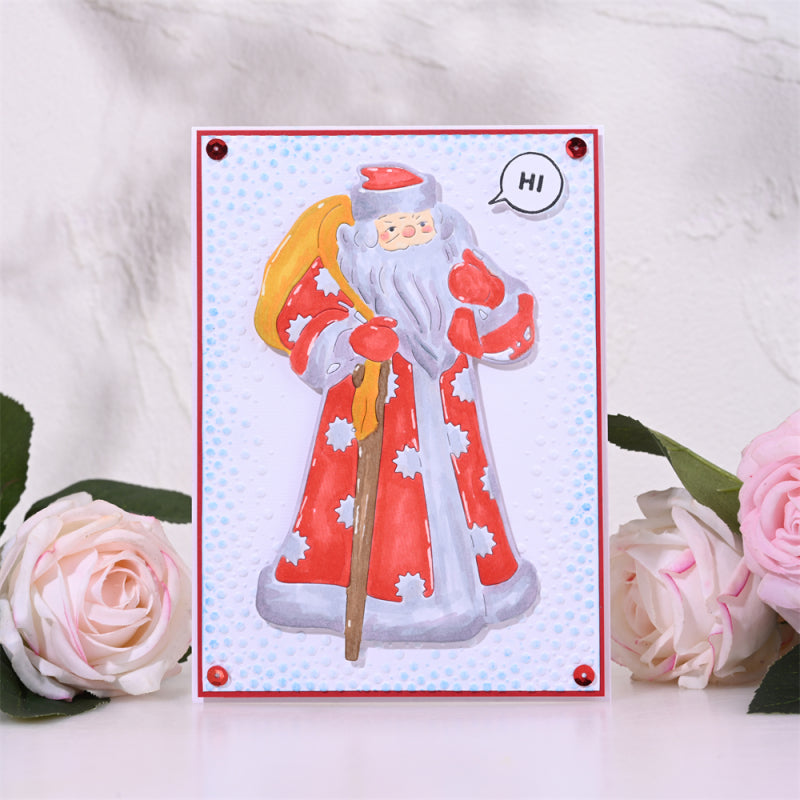 Kokorosa Metal Cutting Dies With Santa And Tree