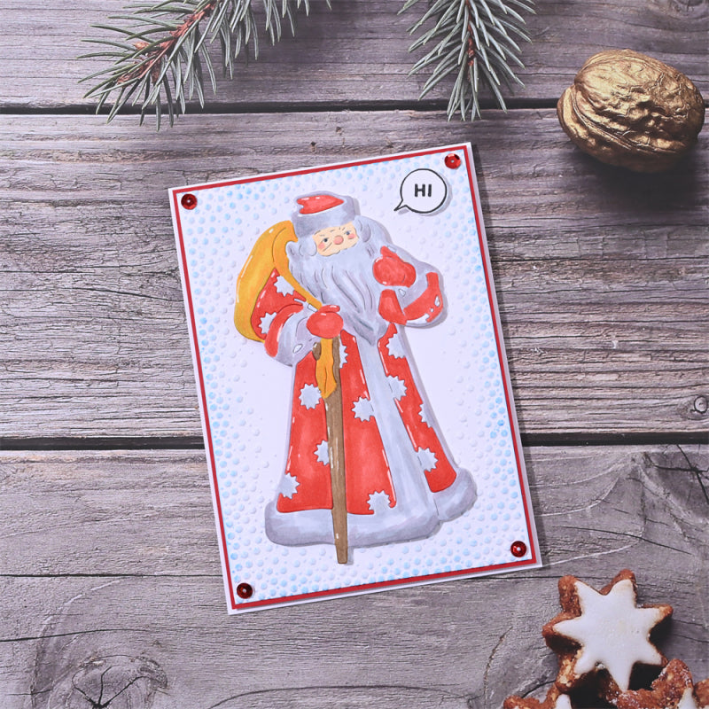 Kokorosa Metal Cutting Dies With Santa And Tree