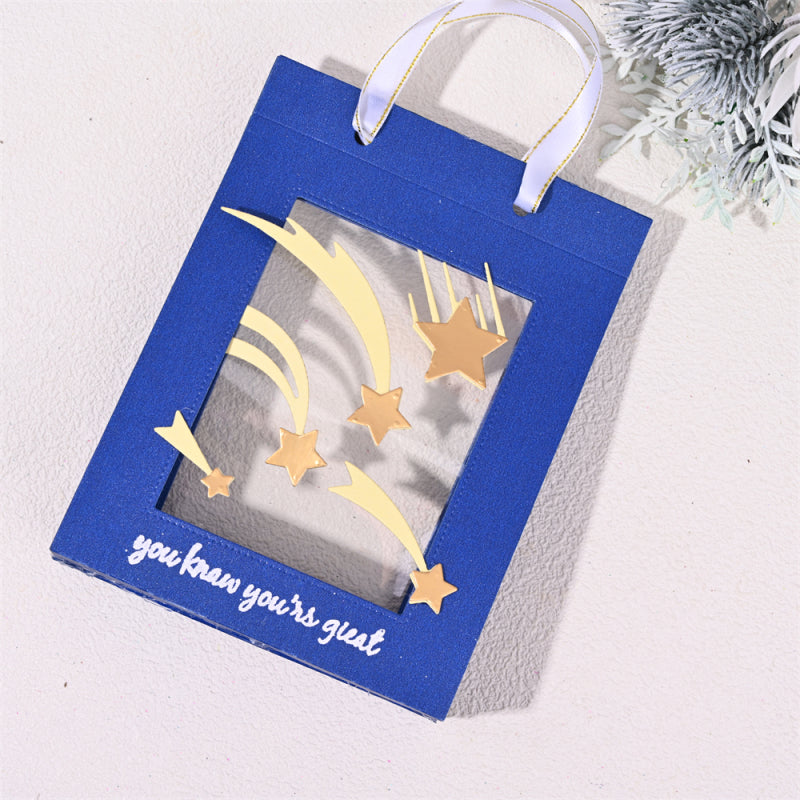 Kokorosa Metal Cutting Dies With Shooting Stars Bag