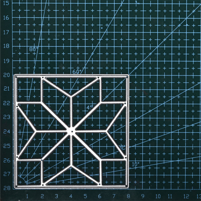 Kokorosa Metal Cutting Dies With Square Geometry Border