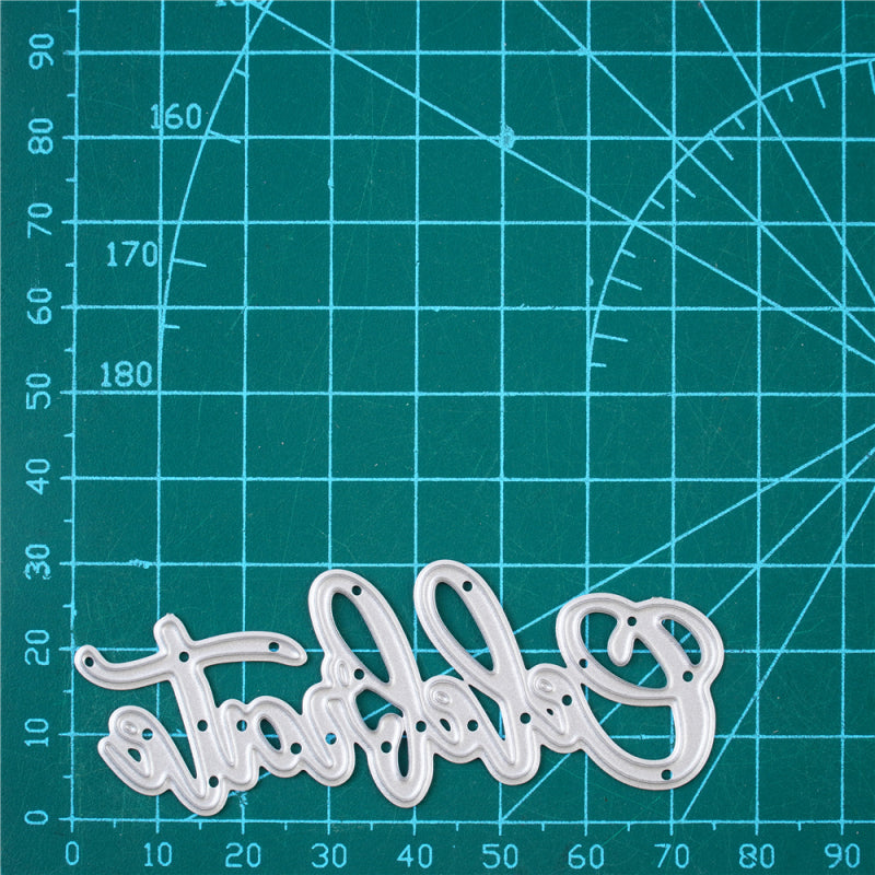 Kokorosa Celebrate Word Metal Cutting Dies