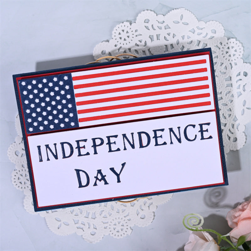 Kokorosa Metal Cutting Dies with American Independence Day