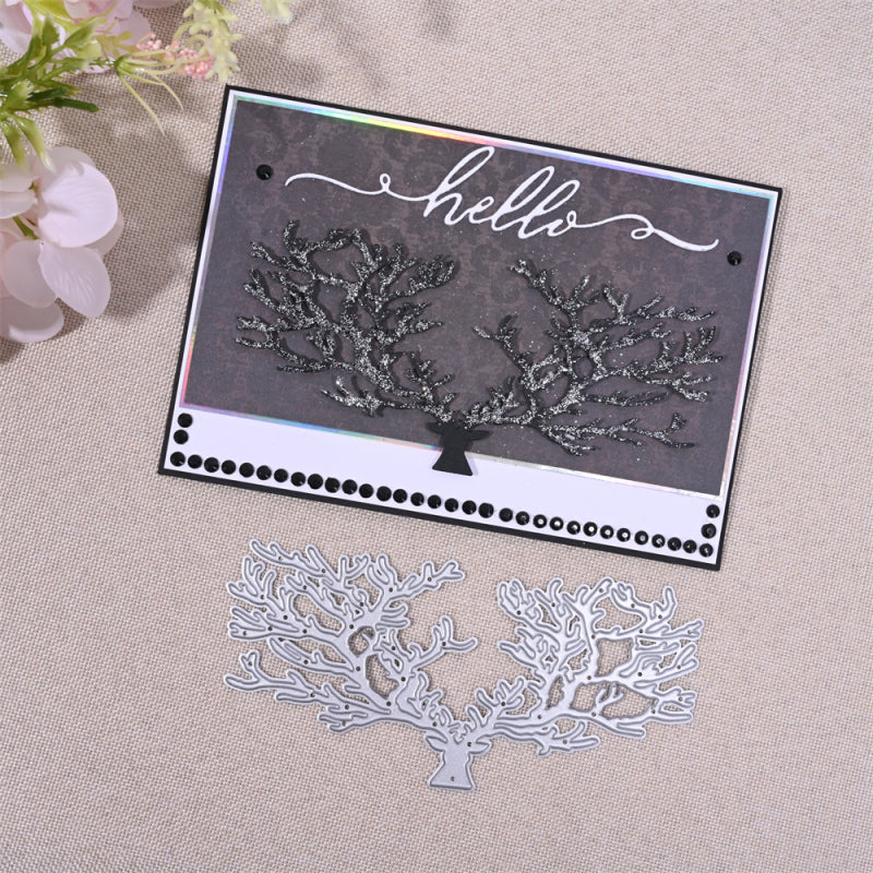 Kokorosa Metal Cutting Dies with Antler Tree