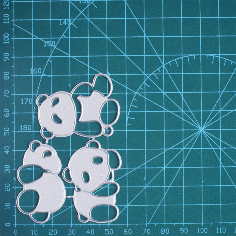 Kokorosa Metal Cutting Dies with Baby Panda