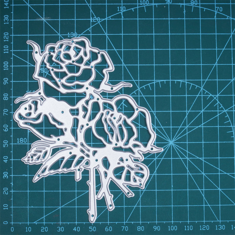 Kokorosa Metal Cutting Dies with Bouquet of Roses