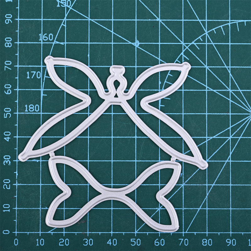 Kokorosa Metal Cutting Dies with Butterfly Wings Bowknot