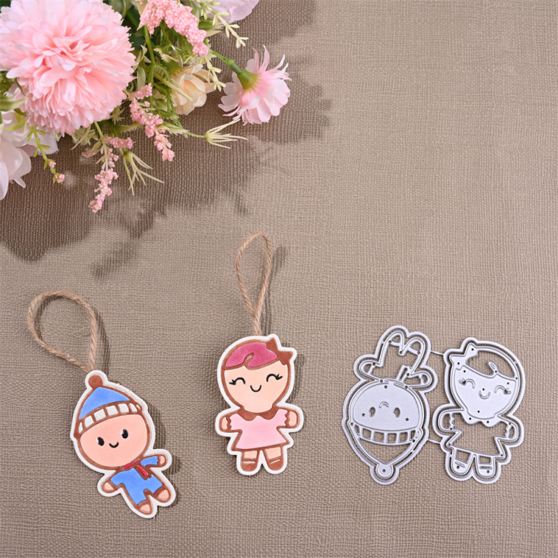 Kokorosa Metal Cutting Dies with Cartoon Toy Doll