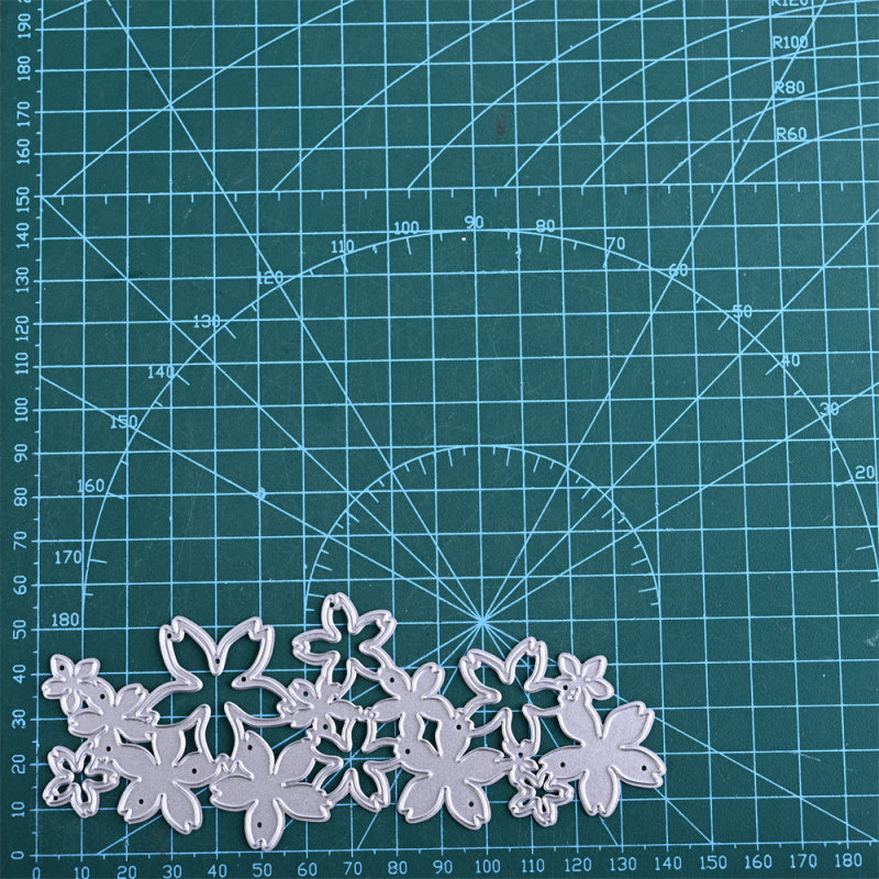 Kokorosa Metal Cutting Dies with Cherry Blossom Season