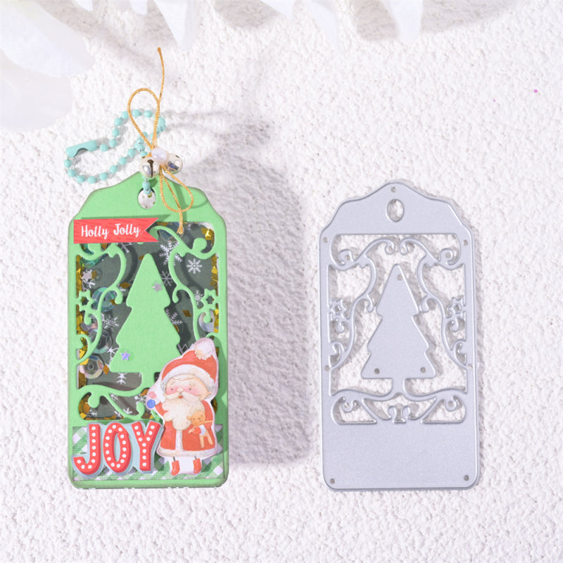 Kokorosa Metal Cutting Dies with Christmas Candy Cane Bookmarks