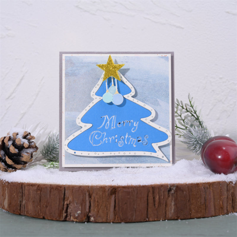 Kokorosa Metal Cutting Dies with Christmas Tree Dialog