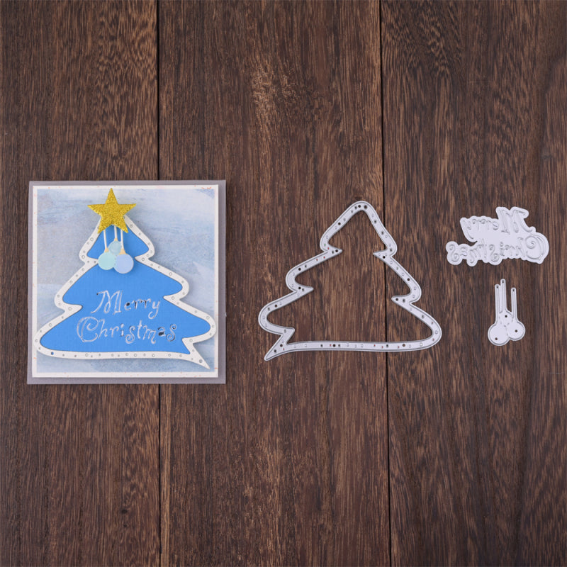 Kokorosa Metal Cutting Dies with Christmas Tree Dialog