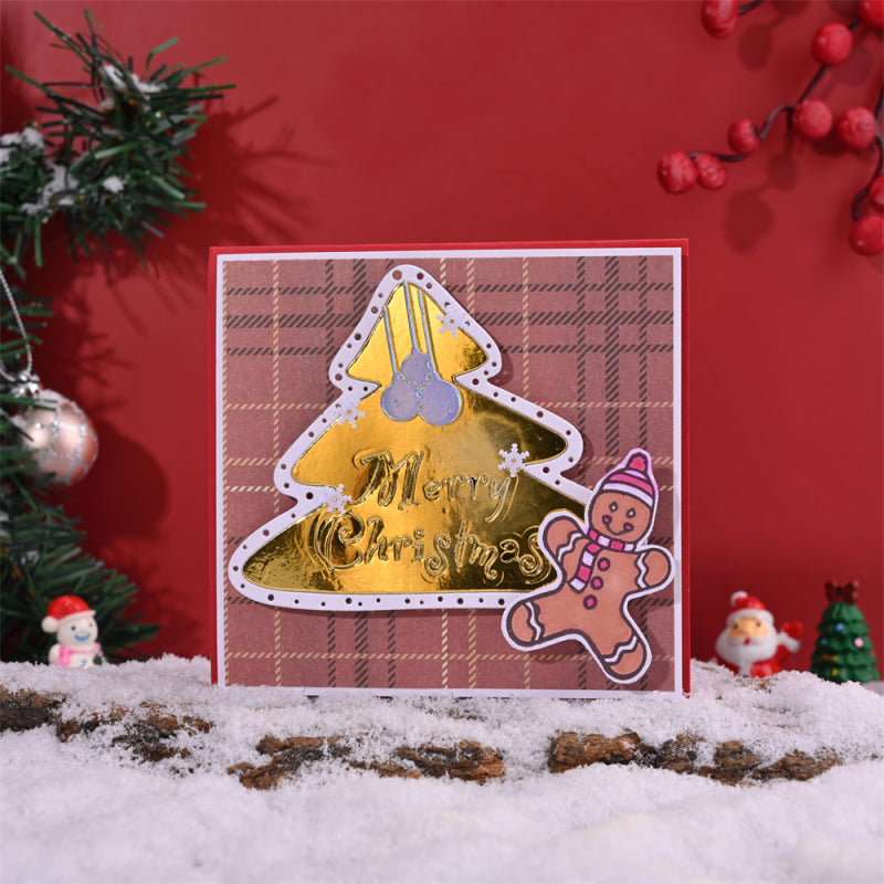 Kokorosa Metal Cutting Dies with Christmas Tree Dialog