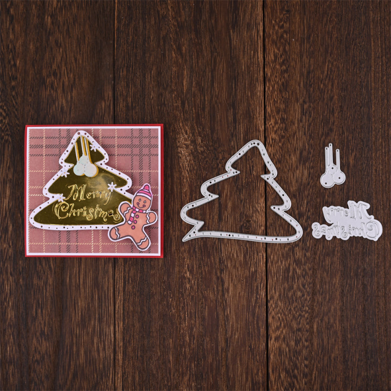 Kokorosa Metal Cutting Dies with Christmas Tree Dialog