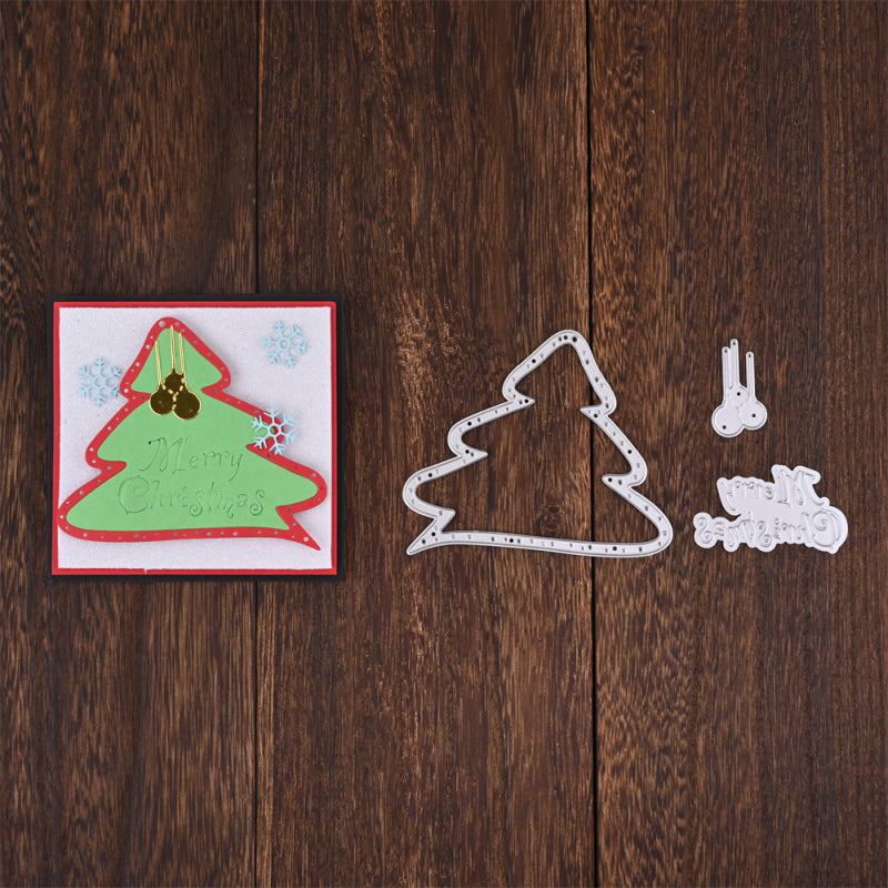 Kokorosa Metal Cutting Dies with Christmas Tree Dialog