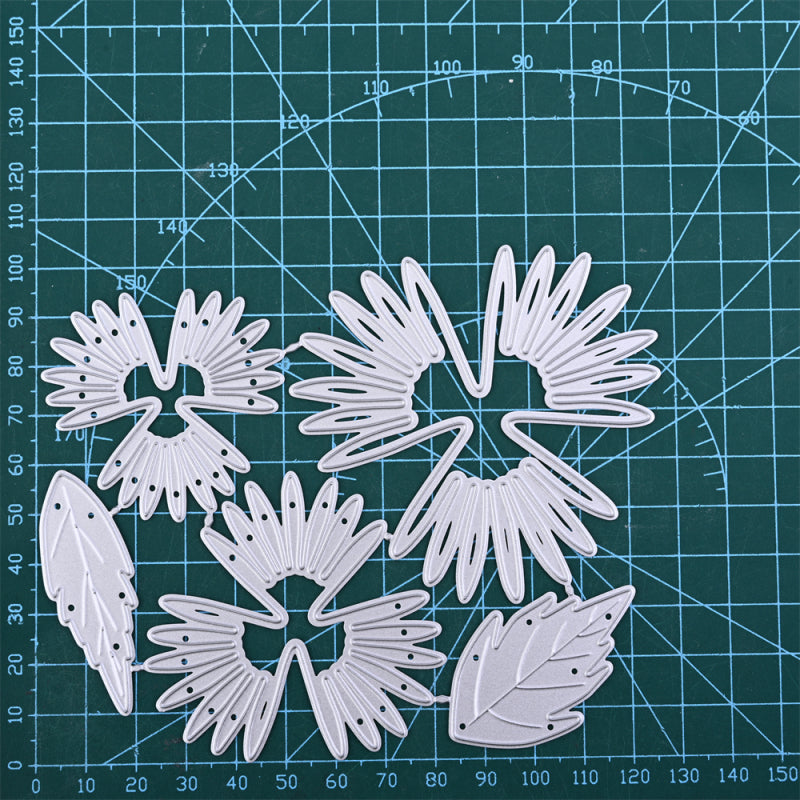 Kokorosa Metal Cutting Dies with Chrysanthemum