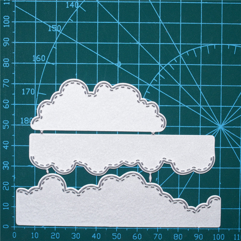 Kokorosa Metal Cutting Dies with Cloud Shape Edge