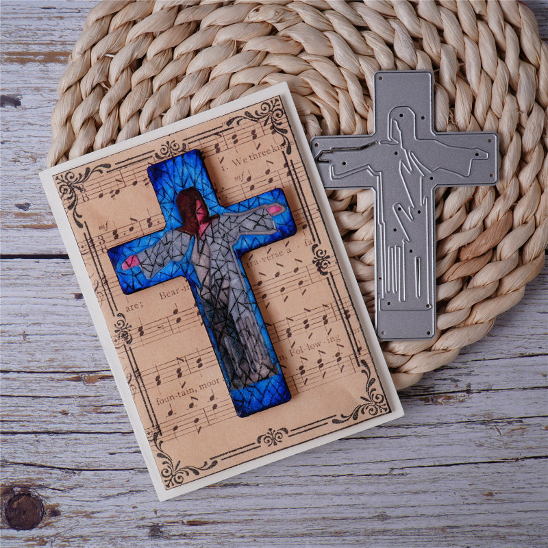 Kokorosa Metal Cutting Dies with Cross and Jesus