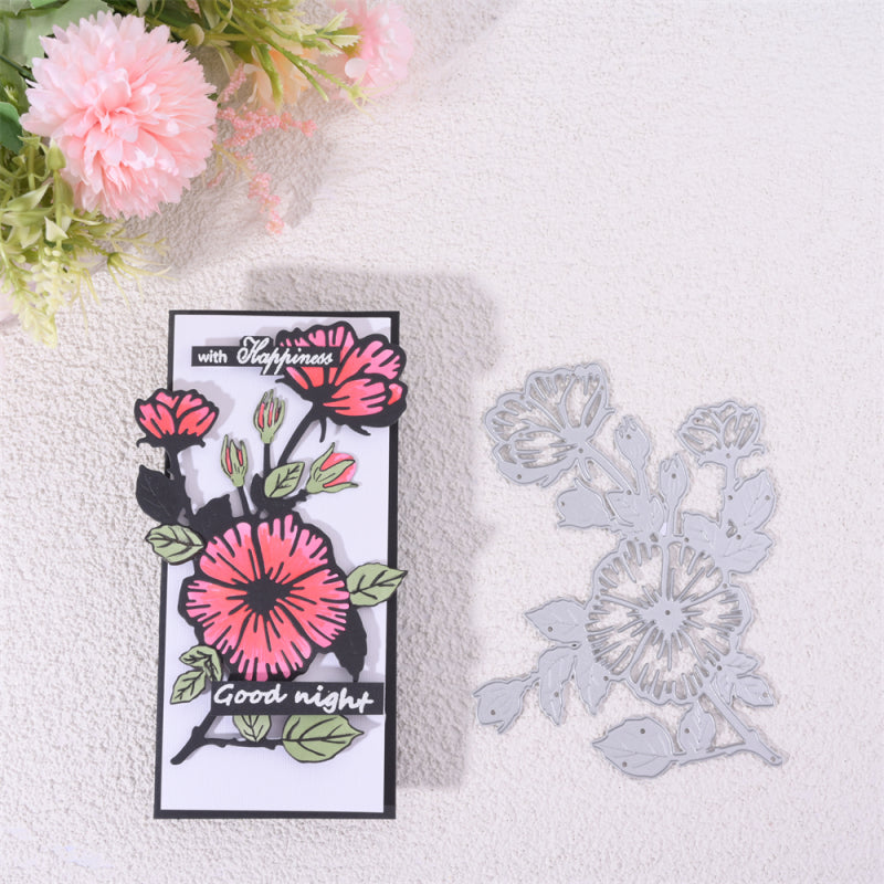 Kokorosa Metal Cutting Dies with Dianthus Flower