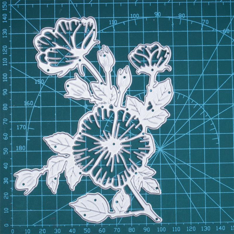 Kokorosa Metal Cutting Dies with Dianthus Flower