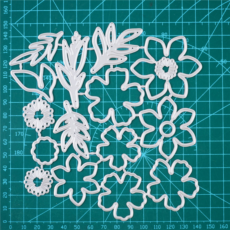 Kokorosa Metal Cutting Dies with Flower Combination