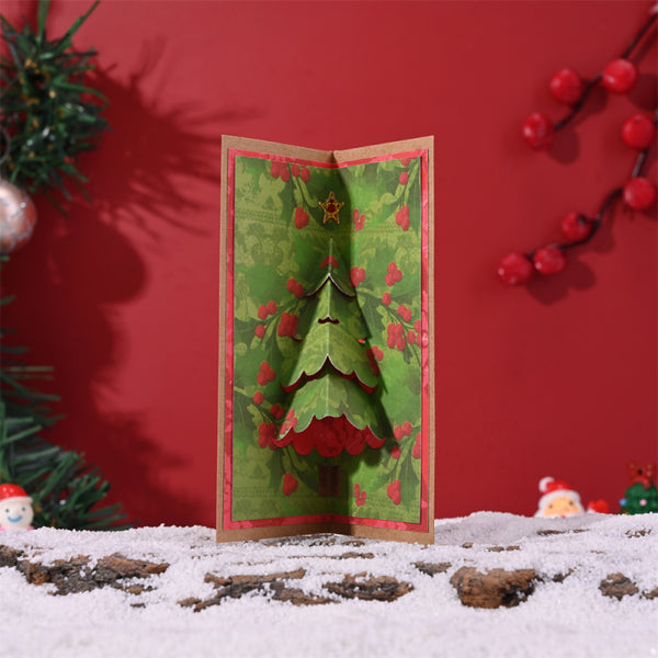 Kokorosa Metal Cutting Dies with Foldable 3D Christmas Tree