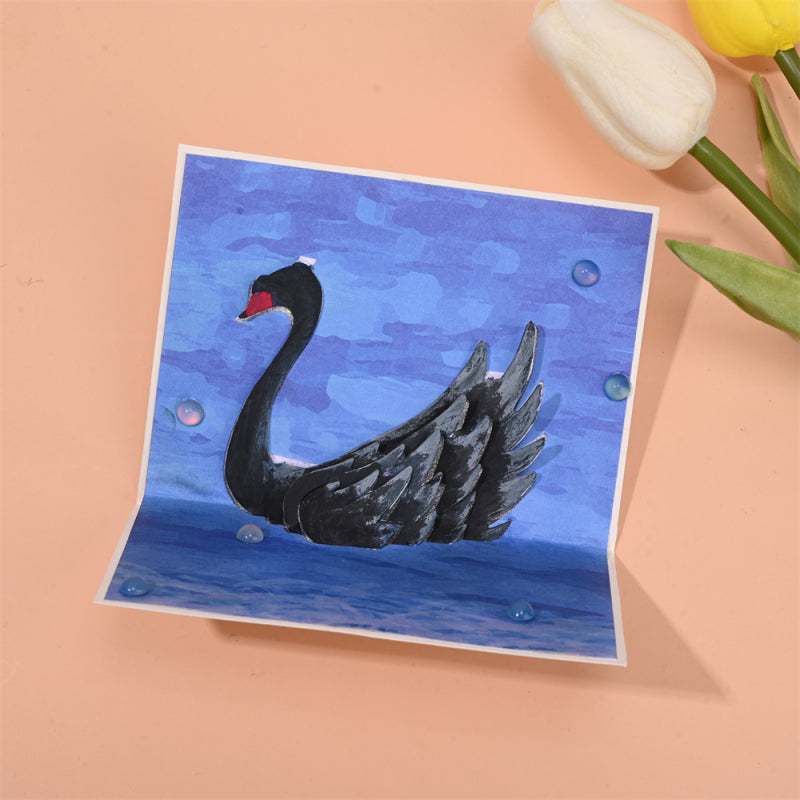 Kokorosa Metal Cutting Dies with Graceful Swan