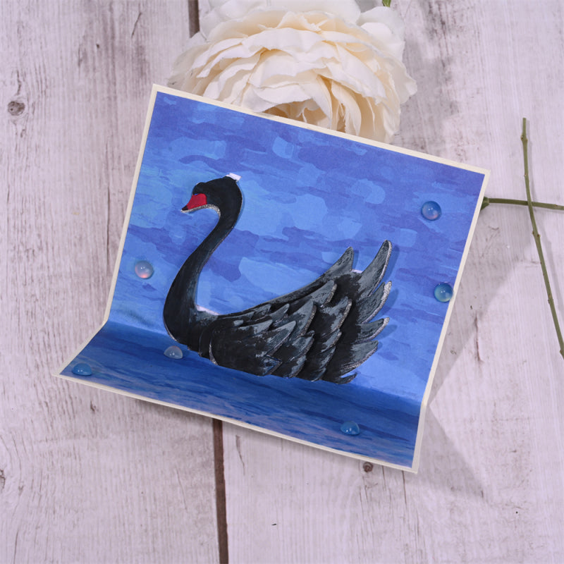 Kokorosa Metal Cutting Dies with Graceful Swan