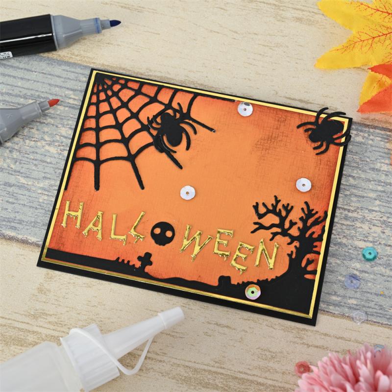 Kokorosa Metal Cutting Dies With Halloween Word